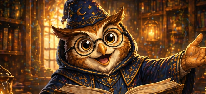 Master がガイドを開いて迎えてくれる