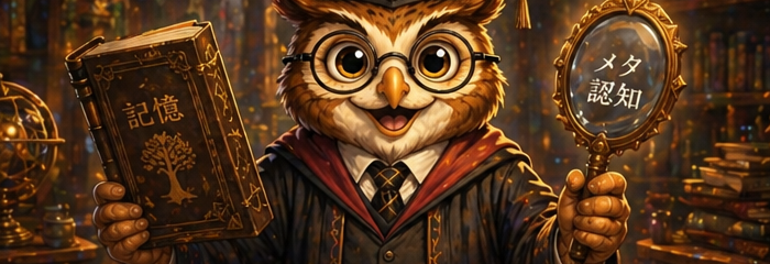 記憶とメタ認知を備えた Master